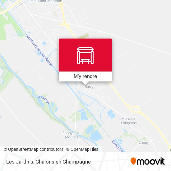 Les Jardins plan