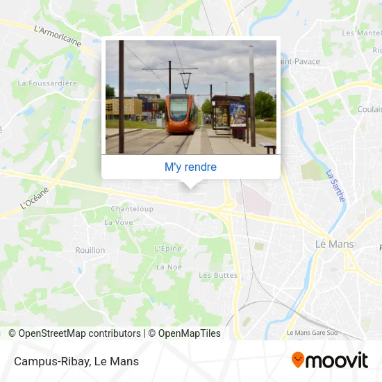 Campus-Ribay plan