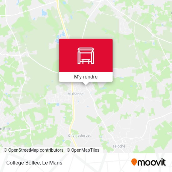 Collège Bollée plan