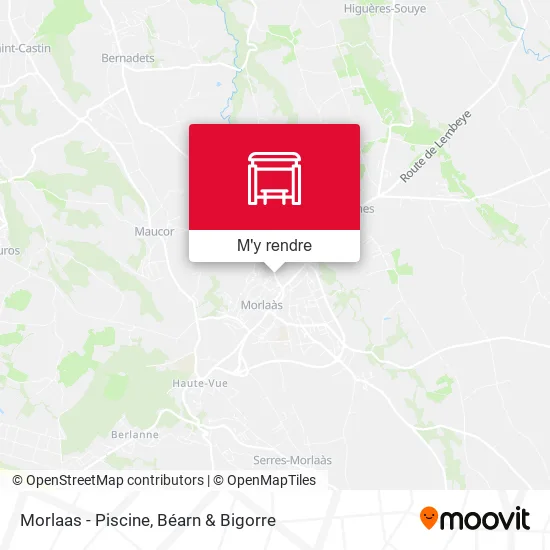 Morlaas - Piscine plan