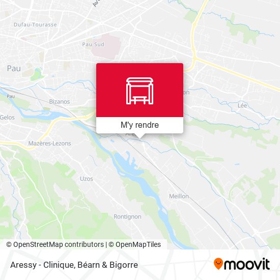 Aressy - Clinique plan