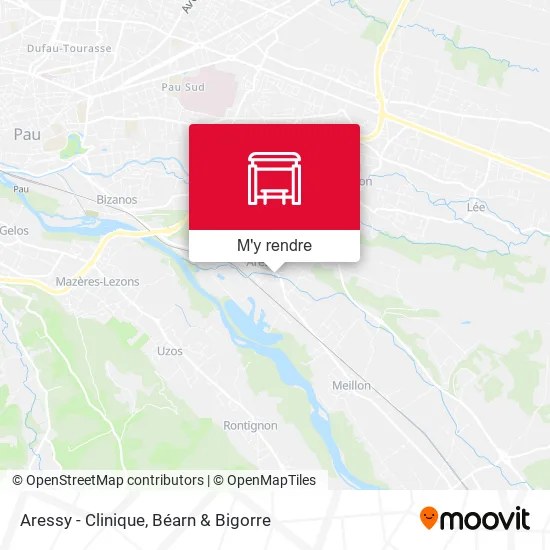 Aressy - Clinique plan