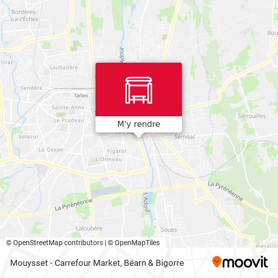 Mouysset - Carrefour Market plan