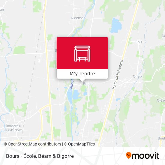 Bours - École plan
