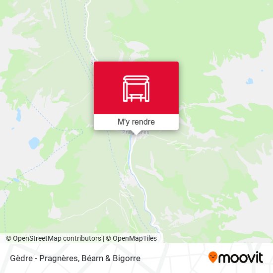 Gèdre - Pragnères plan