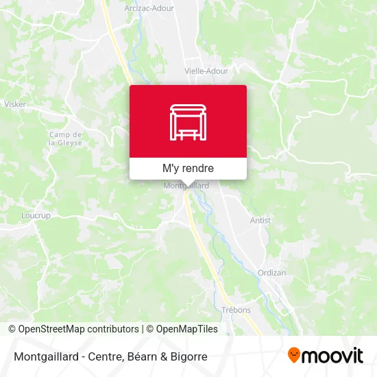 Montgaillard - Centre plan