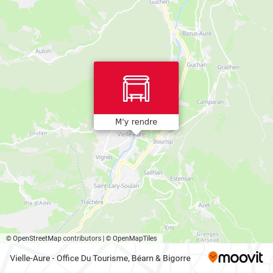 Vielle-Aure - Office Du Tourisme plan