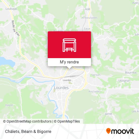 Châlets plan