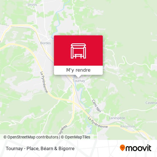 Tournay - Place plan