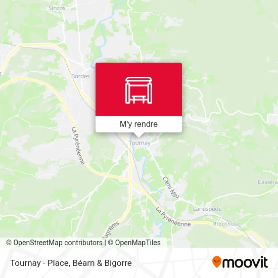 Tournay - Place plan