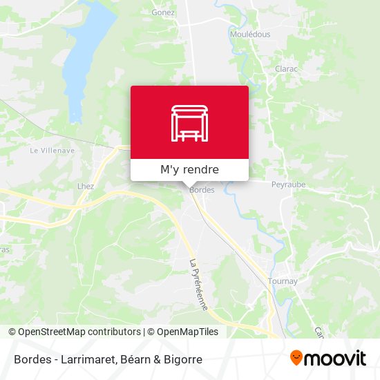Bordes - Larrimaret plan