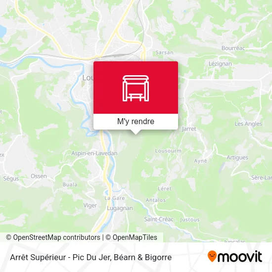 Arrêt Supérieur - Pic Du Jer plan