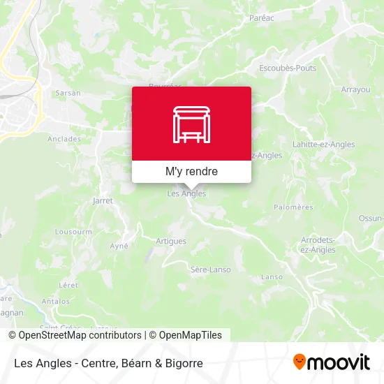 Les Angles - Centre plan