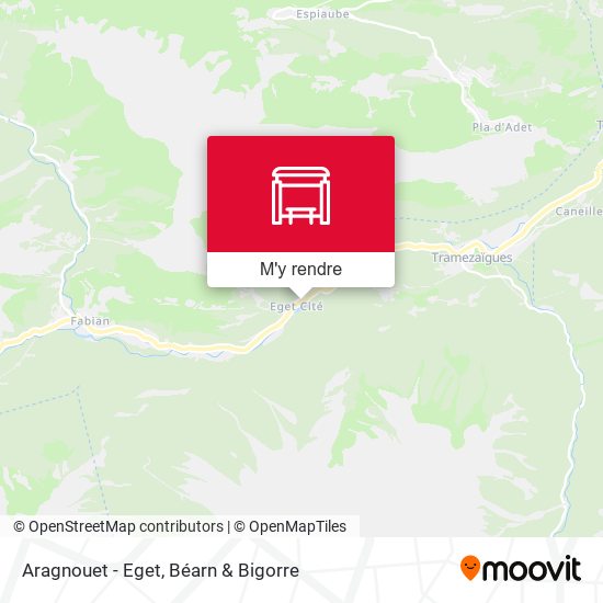 Aragnouet - Eget plan