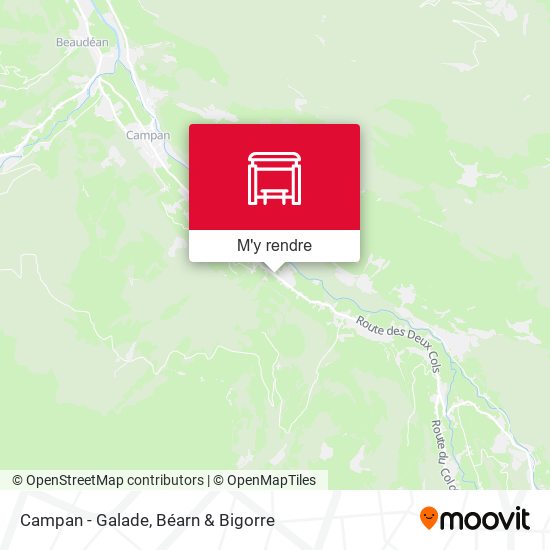 Campan - Galade plan