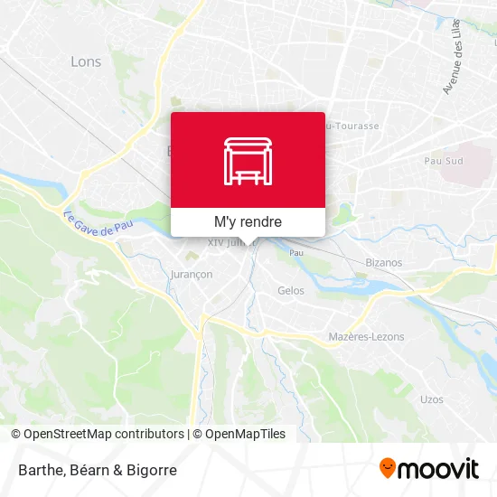 Barthe plan