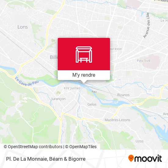 Pl. De La Monnaie plan