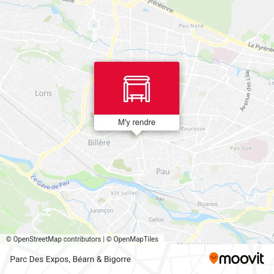 Parc Des Expos plan