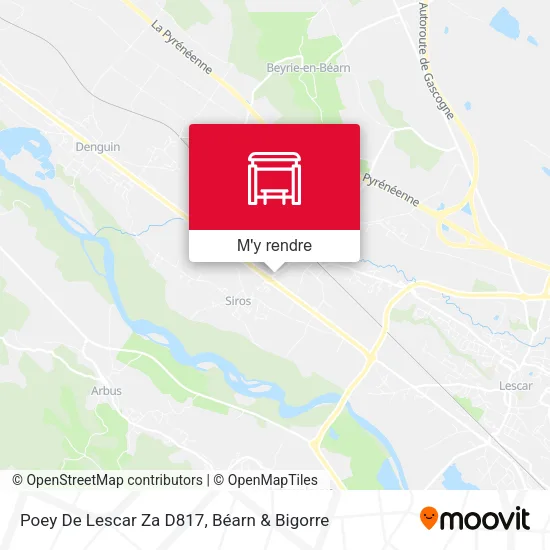 Poey De Lescar Za D817 plan