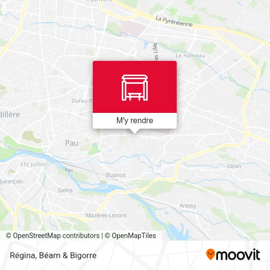 Régina plan