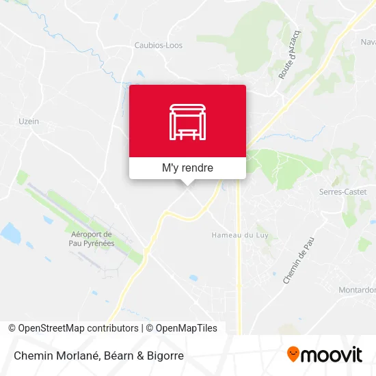 Chemin Morlané plan