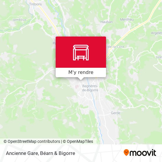 Ancienne Gare plan