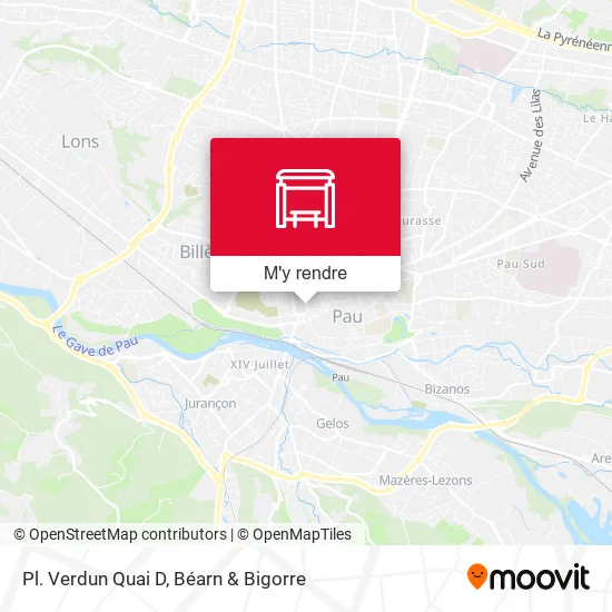 Pl. Verdun Quai D plan