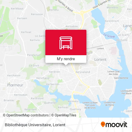 Bibliothèque Universitaire plan