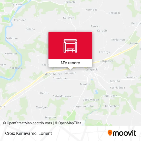 Croix Kerlavarec plan