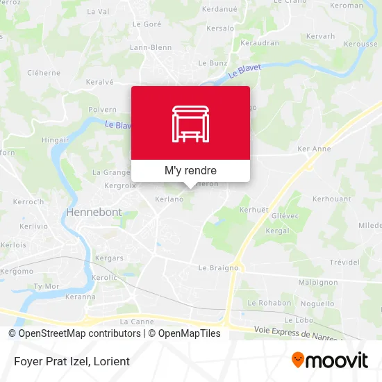 Foyer Prat Izel plan