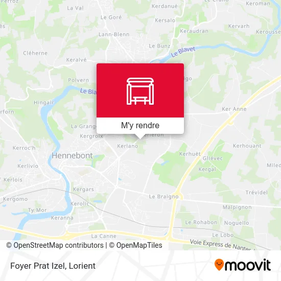 Foyer Prat Izel plan