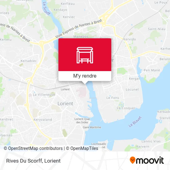 Rives Du Scorff plan