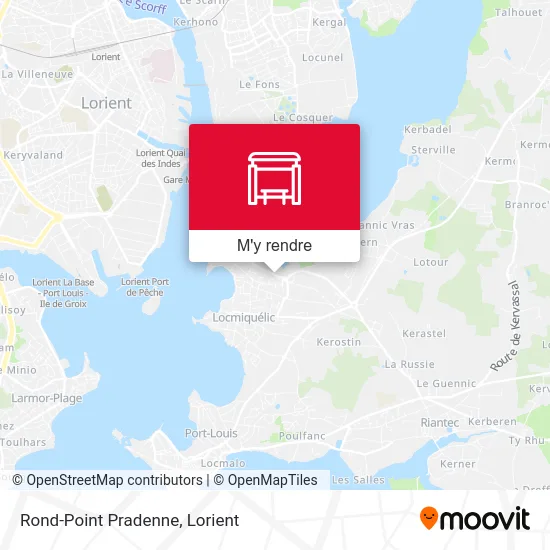 Rond-Point Pradenne plan