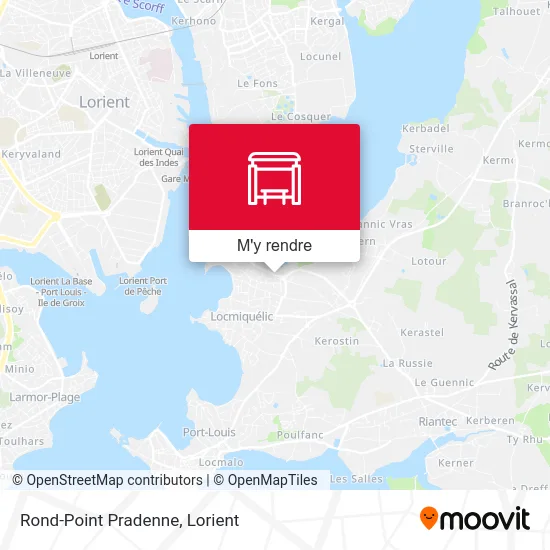 Rond-Point Pradenne plan