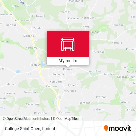 Collège Saint Ouen plan