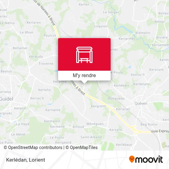 Kerlédan plan