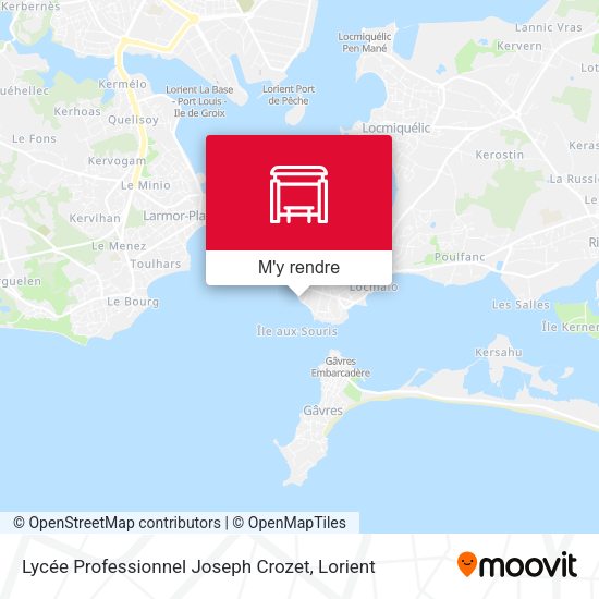 Lycée Professionnel Joseph Crozet plan