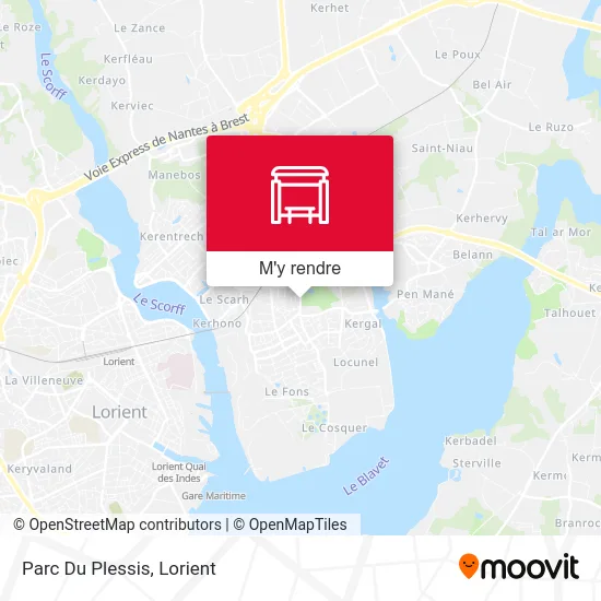 Parc Du Plessis plan