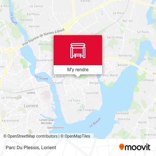 Parc Du Plessis plan