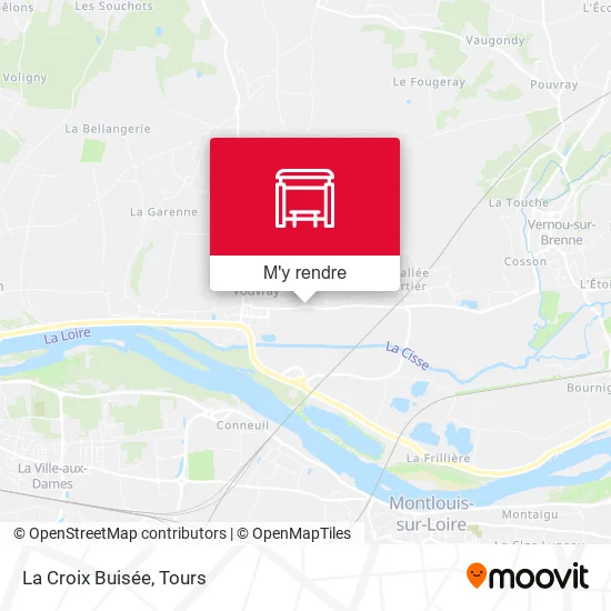 La Croix Buisée plan