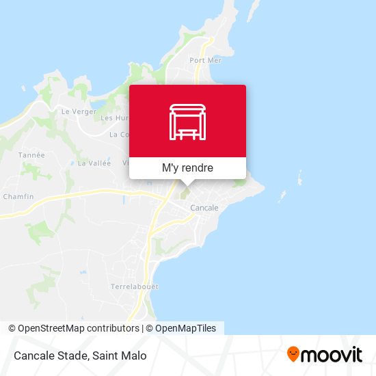 Cancale Stade plan