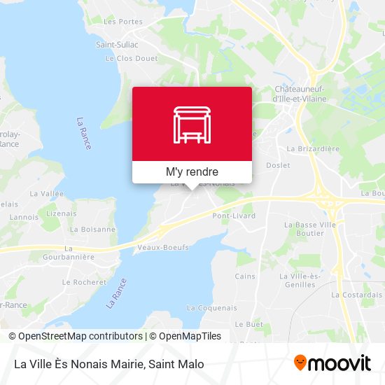 La Ville Ès Nonais Mairie plan