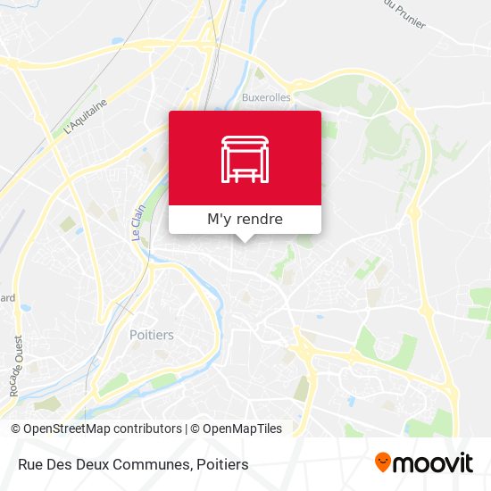 Rue Des Deux Communes plan