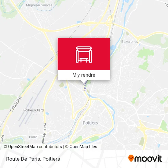Route De Paris plan
