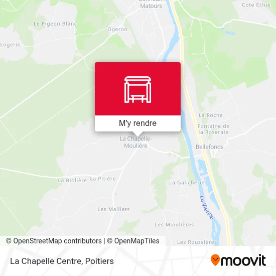 La Chapelle Centre plan