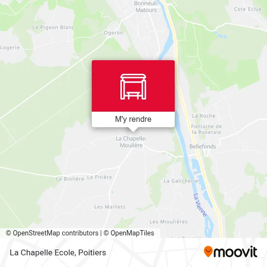 La Chapelle Ecole plan