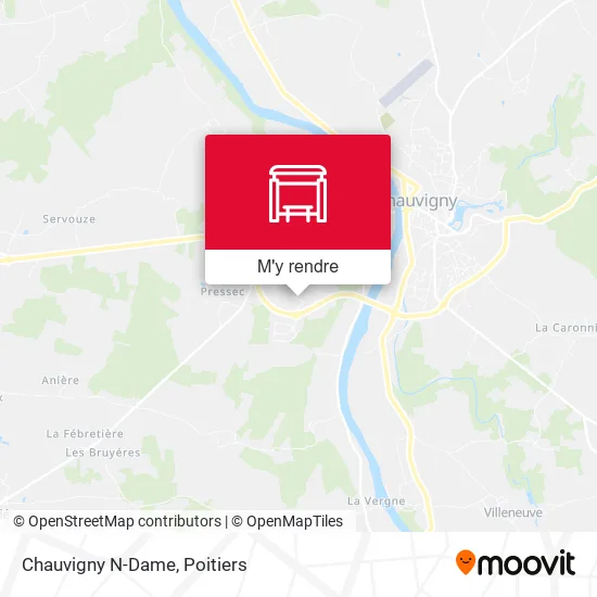 Chauvigny N-Dame plan