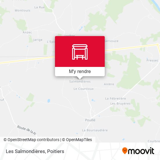 Les Salmondières plan