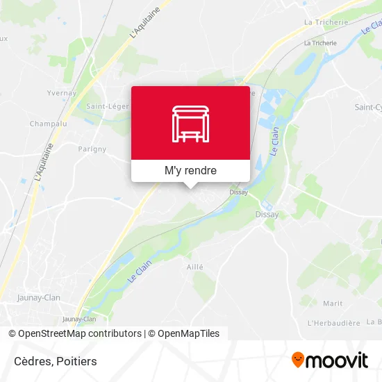 Cèdres plan