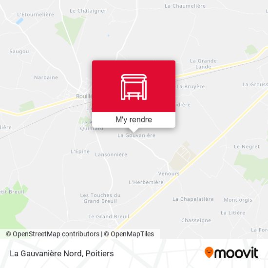 La Gauvanière Nord plan